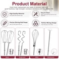 thumbnail image 3 of Juego de 6 accesorios para batidora de mano de acero inoxidable Kitchenaid, 3 of 7