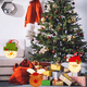 thumbnail image 5 of Herramienta para hornear galletas de fondant tridimensional con temática navideña con juego de sellos de émbolo, pan de jengibre para niño/niña, muñeco de nieve, Papá Noel, árbol de Navidad, reno,, 5 of 5