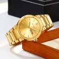 thumbnail image 3 of SKMEI Men's Watch, Round Quartz Analog Business Watch Stainless Steel Chain Bracelet, 3ATM Water Resistant Classic Wristwatch for Men Business and Daily Wear, 3 of 5