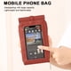 thumbnail image 4 of Bolso para teléfono móvil con pantalla táctil transparente de PU, tendencia, bolso bandolera sencillo, bolso para teléfono móvil, 4 of 5