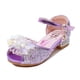 thumbnail image 1 of Zapatos de tacón alto para niñas de Disney, novedad de primavera, zapatos de cristal de princesa frozen elsa para niños, zapatos de actuación para niños, plantilla de 25 cm de 16,5 cm Gao Jinjia LED, 1 of 2