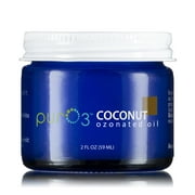 PurO3 Ozonated Coconut Oil - Sensitive Skin, Moisturizer, Emollient