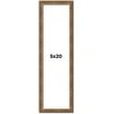 18x20 Frame Black Solid Wood Picture Frame | 0.75 Inch Moulding Width ...