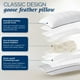 thumbnail image 2 of Almohadas Downluxe de Pluma y Plumón de Ganso 2-Pack Queen 51x71 cm, 2 of 9