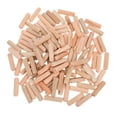 thumbnail image 2 of WEUVEB 100pcs Hardwood Wood Plugs Dowel Sticks Beige for Woodworking, Construction, Projects and Repairs, 2 of 8