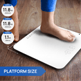 thumbnail image 5 of INEVIFIT Bathroom Scale, Highly Accurate Digital Bathroom Body Scale, Measures Weight up to 400 lbs. Includes a 5-Year Warranty - White, 5 of 6