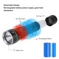 thumbnail image 4 of Underwater Flashlight, 3 Lighting Modes Handheld Flashlight With Lanyard For Camping Fishing, 4 of 8