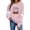 FZYER1-Pink, variant on Meichang Women's Halloween Graphic Sweatshirt Ghost Print Sweatshirts Fall Long Sleeve Crewneck Sweatshirt Vintage Spooky Halloween Pullover