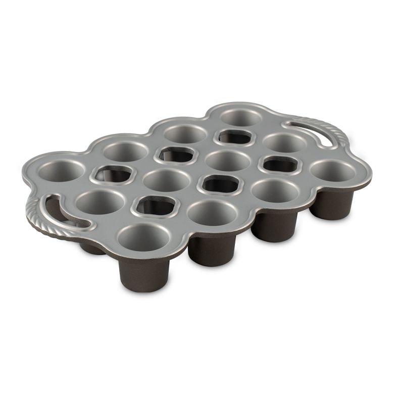 Nordic Ware Platinum Collection Small Nonstick Cast Aluminum Popover Pan