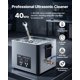 thumbnail image 2 of Limpiador ultrasónico VEVOR de 15 L y 240 W de acero inoxidable, 2 of 9