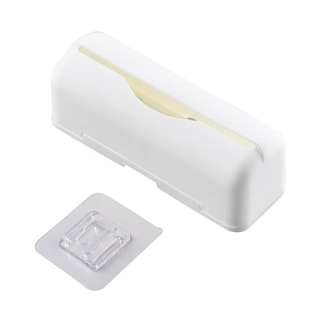 pdqouc Wall Mounted Bag Dispenser and Self Adhesive Bag Storage Hanging In Kitchen Bathroom Storage Wall Mounted Light Home Space-Saving and Stylish Wall Decor Solution