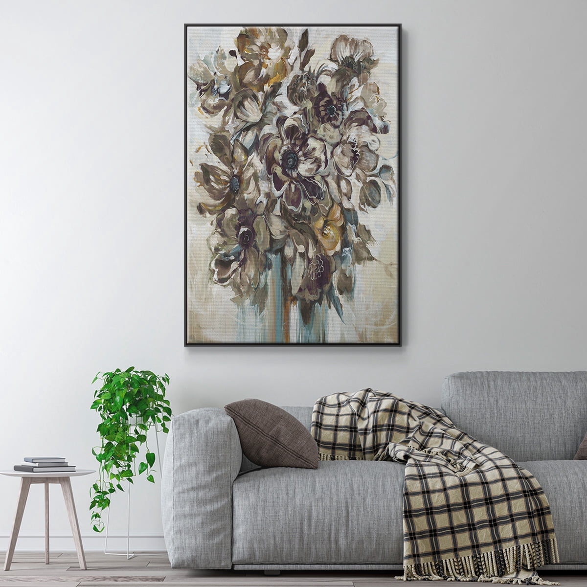 Wild At Heart VI Framed Premium Gallery Wrapped Canvas - Ready to Hang - 25 x 37 - Black Floating Frame
