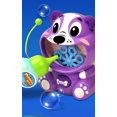 thumbnail image 1 of Children's Bubble Blowing Machine Male and Female Toy Electric Fully Automatic（purple）, 1 of 5