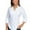 White, variant on Scully Western Shirt Womens Cantina 3/4 Sleeve L White F0_PSL-063