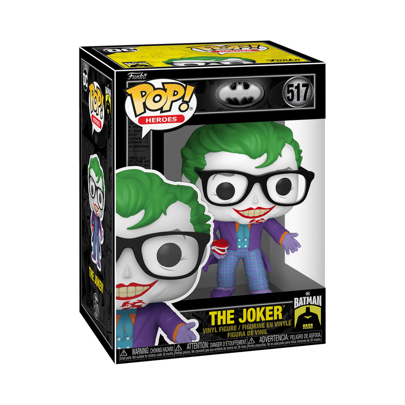 Funko Pop! Heroes: Batmam - The Joker with Teeth (1989) Vinyl Figure