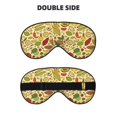 thumbnail image 2 of Uemuo Fruits And Vegetables Pattern Sleep Eye Mask - Light Blocking Sleep Mask Blocking Out Light Perfectly, Soft and Comfortable Night Eye Mask, Eye Blinder, 2 of 7