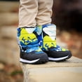 thumbnail image 6 of JAN & JUL Toddler Boys Slip Water Resistant Tall Winter Boots (Neon Peaks, US Size 6.5), 6 of 7