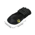 thumbnail image 3 of Zapatos Para Perros Y Zapatos Para Lluvia Para Perros Calzado Duradero Para Exteriores Apto Para Varios Tamaños Y Razas Cuatro Pares De Zapatos, 3 of 6