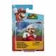 thumbnail image 1 of SUPER MARIO Action Figure 2.5 Inch Fire Mario Collectible Toy, 1 of 3
