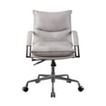 thumbnail image 2 of Acme Furniture Haggar Executive Office Chair in Vintage White Top Grain Leather, 2 of 6