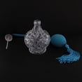thumbnail image 3 of Botella de Perfume de Vidrio de 100 Ml, Difusor de , Suministros de Maquillaje de Belleza Cosmética, Regalos para Mujeres, Damas Y Niñas , Azul, 3 of 5
