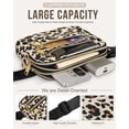 thumbnail image 3 of Riñonera Capolo Fashion para mujer impermeable con estampado de leopardo, 3 of 7