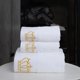 thumbnail image 1 of Toalla de algodón superabsorbente para adultos, Toalla blanca bordada con corona, Toalla de baño para Hotel, toalla de playa, accesorios de baño, toalla facial, 1 of 6