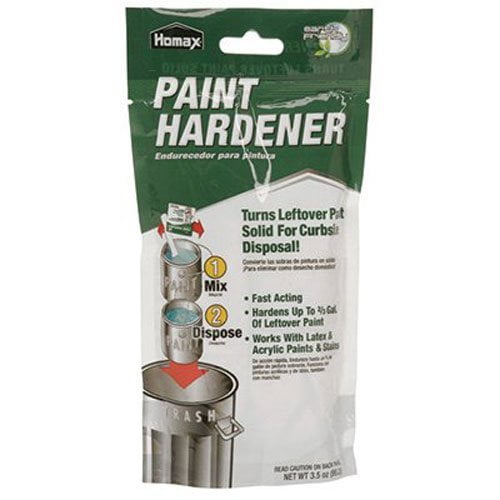 Homax 3535 Paint Hardener,disposal Medium