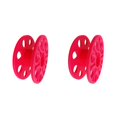 thumbnail image 4 of Youkk Plastic Convenient Hanging Diving Finger Spool Reel With Anti-corrosion Coating Professional Rose Red 2Set, 4 of 6