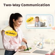Baby Monitor with Camera and Audio, Netvue Baby Monitor with 1080P HD 5 Display, Two-Way Audio, Baby Camera