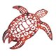 thumbnail image 1 of Decoración de pared de tortugas marinas abiertas de hierro, multifuncional, 116 x 116 pulgadas Estilo C, 1 of 9