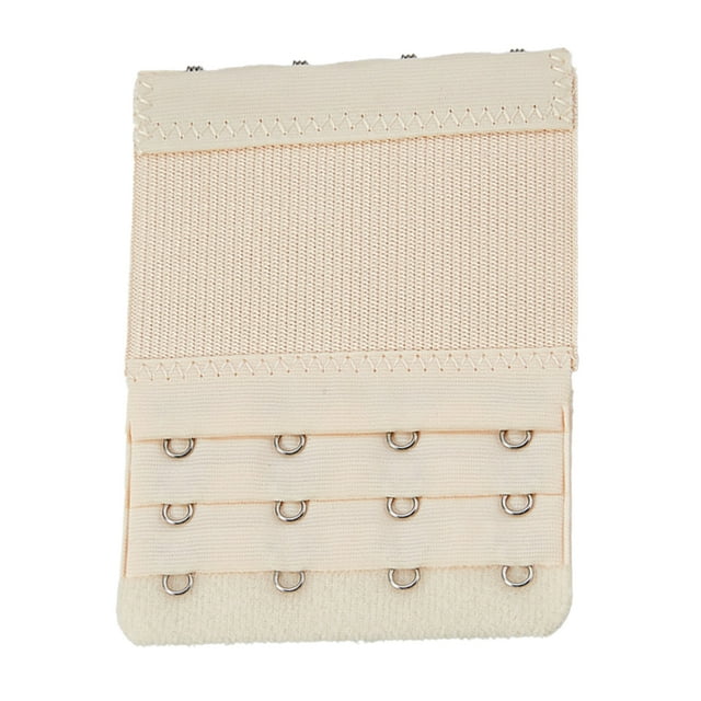 Extension Strap Bra Extenders Breathable 3 Rows Extender Elastic 4 Hooks Adjustable Brassiere Accessories Clips Replacement Intimates light flesh