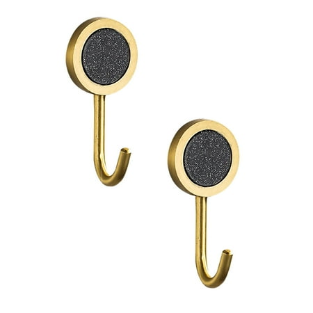

Home And Kitchen Wreath Door Hanger Coat Hook Wall Mounted Round Robe Hook Brushed Gold Towel Hook Heavy Duty Coat Rack For Bathroom Entryway Kitchen Living Room Non Hole Installation