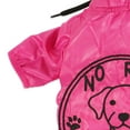 thumbnail image 4 of SUSSEXHOME Pets Dog Raincoat with Hood - Full Coverage Dog Rain Jacket with Fleece Lining - Machine Washable Waterproof Raincoat for Dogs - Fushia / XX-Large, 4 of 8