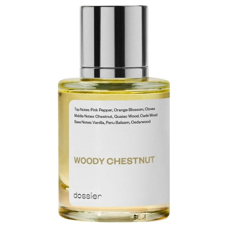 Dossier Woody Chestnut Eau De Toilette Inspired by Maison Margiela s Replica By The Fireplace Unisex Perfume 1.7 oz