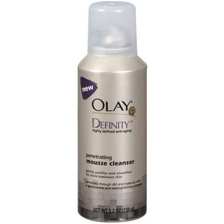 Olay Definity: Highly Defined Anti-Aging Penetrating Mousse Cleanser, 5.2 oz