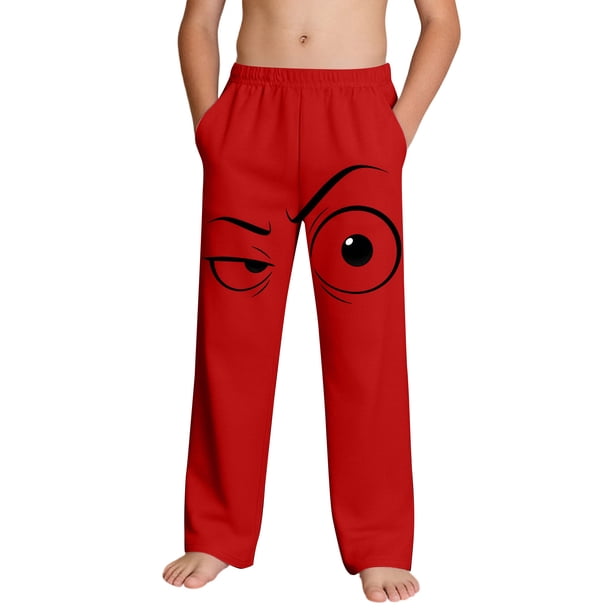 Niños Pantalones Niñas con Bolsillos Impresos Moda de Playa Casual para Niñas Pequeñas Pantalones