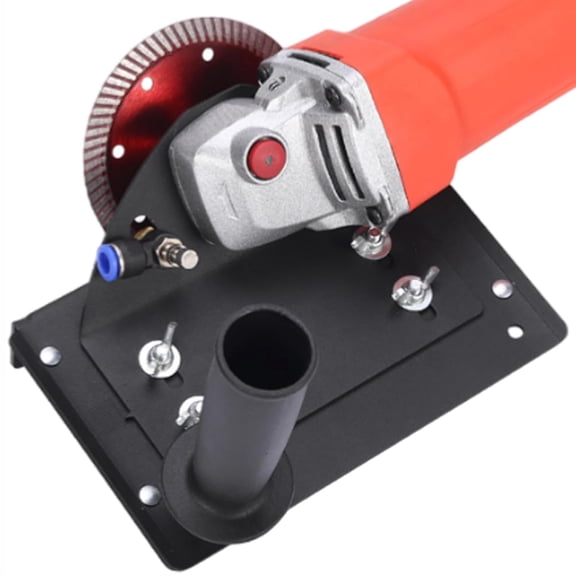 45 Degree Tile Chamfering Tool Angle Grinder Stand Adjustable Tile Bevel Cutting Guide Steel Chamfer Cutter for Ceramic Porcelain Stone Tile Edge Trimming Tool