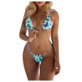 thumbnail image 2 of TIMIFIS Women's Bikini Swimsuit Tie Low Rise Two Piece Bathing Suit, 2 of 6