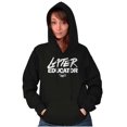 thumbnail image 3 of Funny Graduation Later Educator Unisex Plus Fleece Graphic Hoodie Brisco Brands 2X, 3 of 5