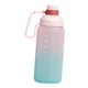 thumbnail image 4 of Botella de agua motivacional portátil reutilizable de gran capacidad de 1,8 l, jarra de hidratación a prueba de para deportes al aire libre, C Macarena Botella para beber, 4 of 8