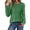 Army Green, variant on Ruimatai Womens Casual Tops Crew Neck Raglan Long Sleeve Loose Basic Pullover Blouses