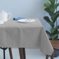 thumbnail image 4 of Gray Striped Table Cloth Waterproof Tablecloths, Modern Minimalist Vertical Stripes Lines Tablecloth Dining Table Cover for Kitchen Party Tabletop Outdoor, Rectangle Tablecloth 60x120 Inch, 4 of 9