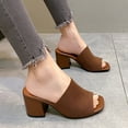thumbnail image 6 of ATENAR Womens Sandals Open Toe Summer Women Sandals Beach Womens Shoes Orange 7.5, 6 of 9
