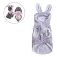 thumbnail image 4 of Ropa de mascotas con capucha Sunnimix Invierno Peluche caliente para perros Bichon pequeño S, 4 of 7