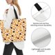 thumbnail image 3 of Disketp Coffee Bun Hot Dog Bolsa Tote Estampada para Mujer, Bolso de Hombro y de Mano para Compras y Viajes, 3 of 8