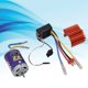 thumbnail image 5 of Kit de juego ESC de 45 A con motor cepillado 540 duradero para buggy, truggy, camión y oruga RC 1/10 naranja, 5 of 10