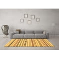 thumbnail image 3 of Ahgly Company Indoor Rectangle Oriental Brown Modern Area Rugs, 7' x 10', 3 of 4