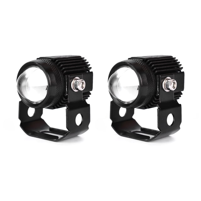 Universal 12V Mini Proyector Lente Led Headlihgt Luz de conducción antiniebla