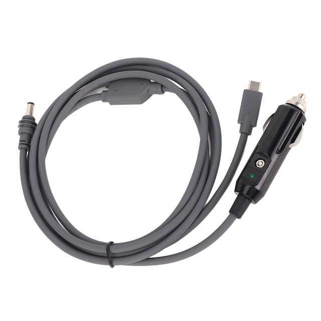 Cable De Alimentación Del Cargador Del Coche, USB C Al Cable De Alimentación De CC A Prueba De Agua 2 En 1 5,5x2,1 Mm Para Mini Antena Parabólica